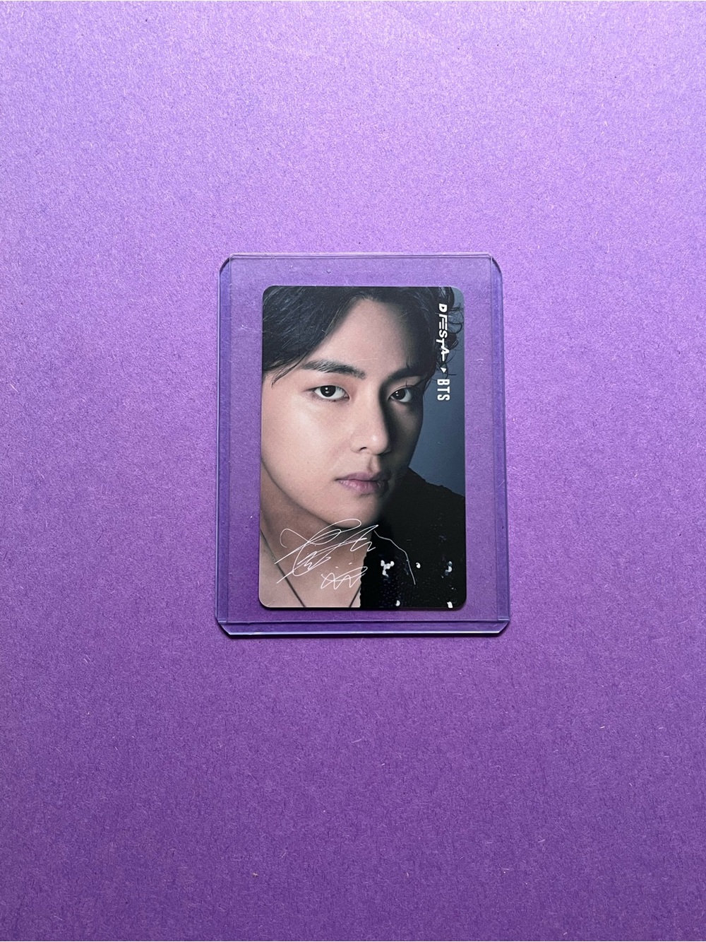 BTS Dispatch 10th Anniversary D’FESTA Exhibition Photo Ticket - V Taehyung 2022